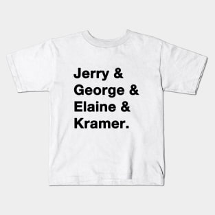 Seinfeld Names Kids T-Shirt